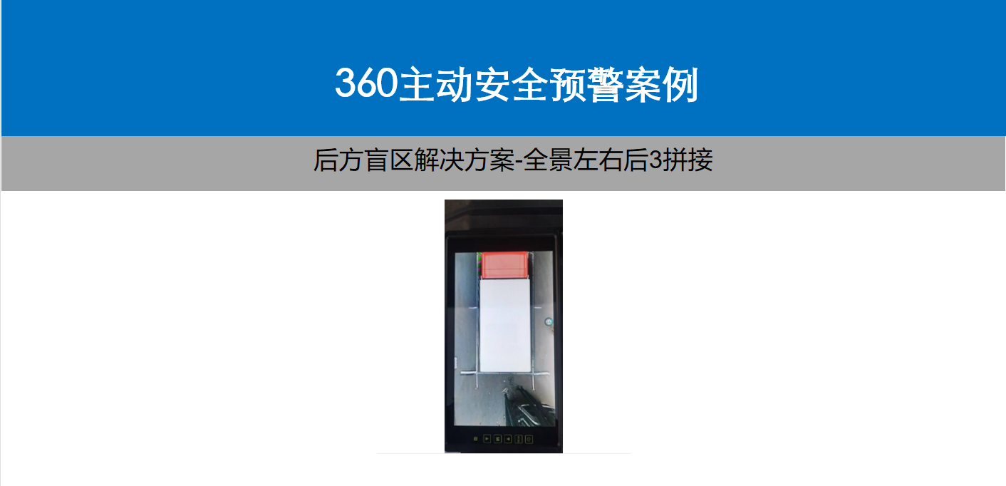 多路360全景影像拼接技術挂車案例